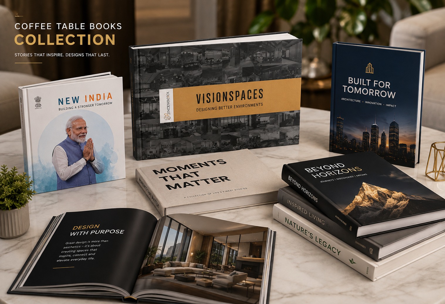 Coffee Table Book — Marketing Materials