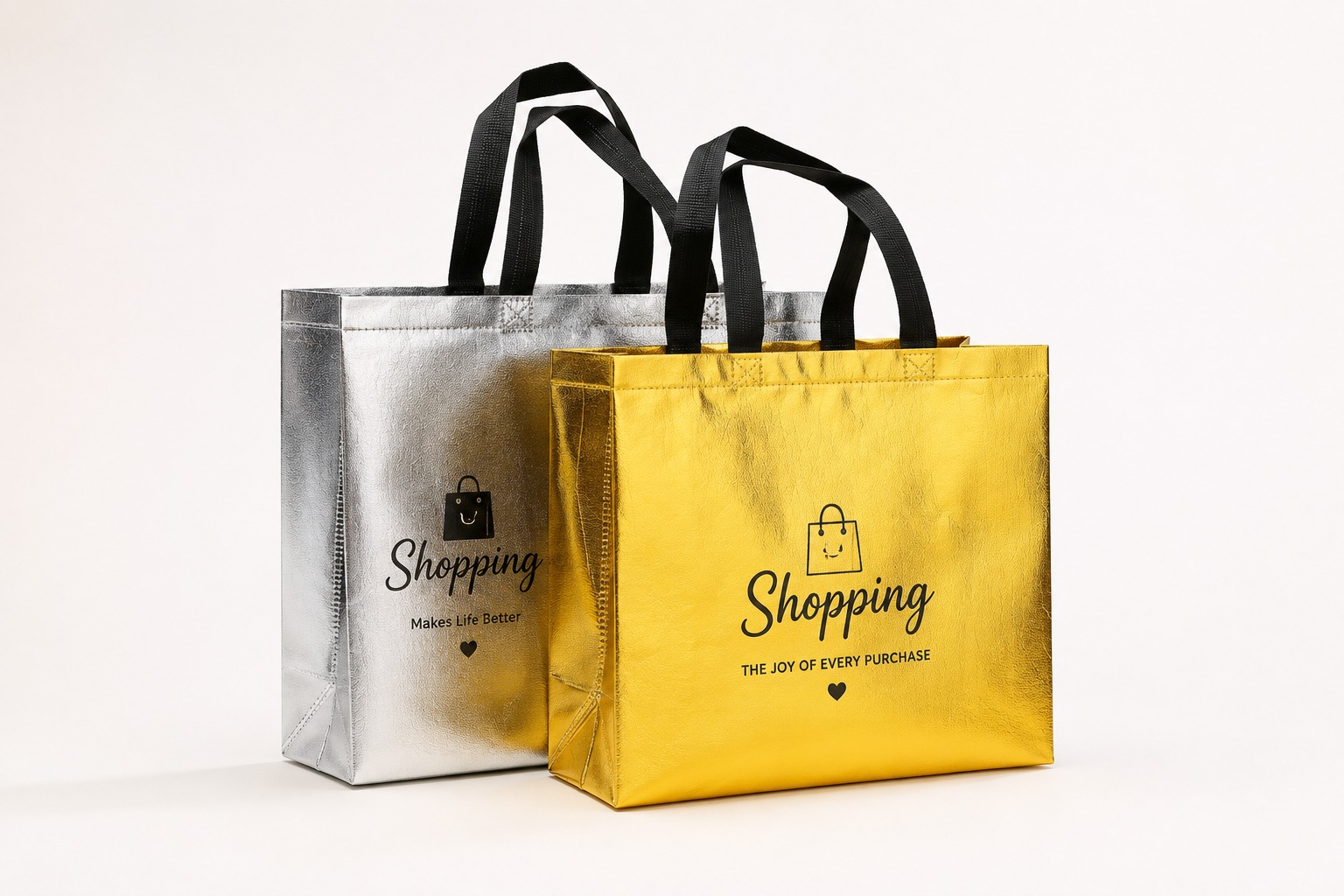 Laminated Woven Bag with Handle — Non Woven Bags