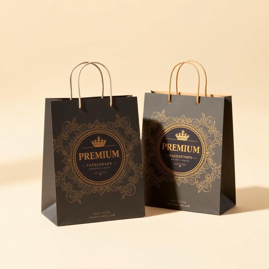 Custom Design Paper Bag — Paper Bags